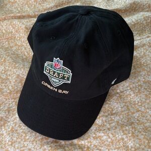 2025 Green Bay Draft Adjustable Hat - Black